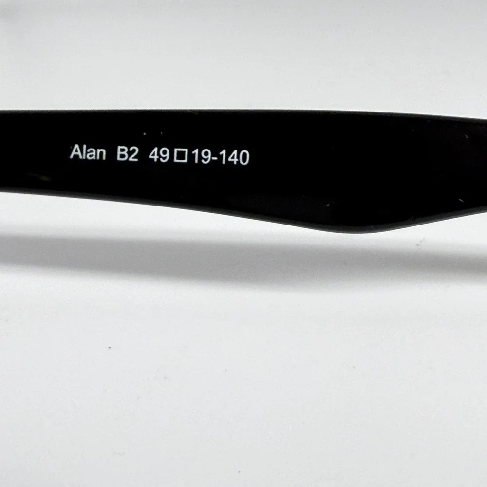 iota by‎ legre Alan B2 49-19-140 Brown Rectangular Eyeglasses Frames Mens Womens